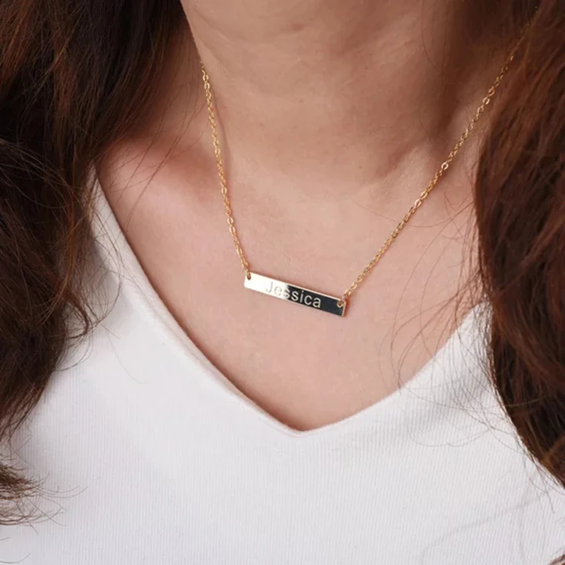 Hot Stainless Steel Customized Jewelry Engraved Name Letters Bithday Date Boyfriend Girlfriend Name Gift Name Engraved Necklace
Hot Stainless Steel Customized Jewelry Engraved Name Letters Bithday Date Boyfriend Girlfriend Name Gift Name Engraved Necklace