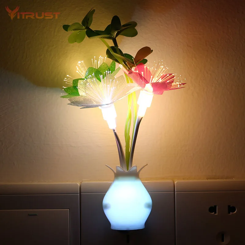 Vitrust Colorful LED Night light Sensor Control Mini Mushroom Romantic Lilac Night Lighting For Home Art US EU plug
Vitrust Colorful LED Night light Sensor Control Mini Mushroom Romantic Lilac Night Lighting For Home Art US EU plug