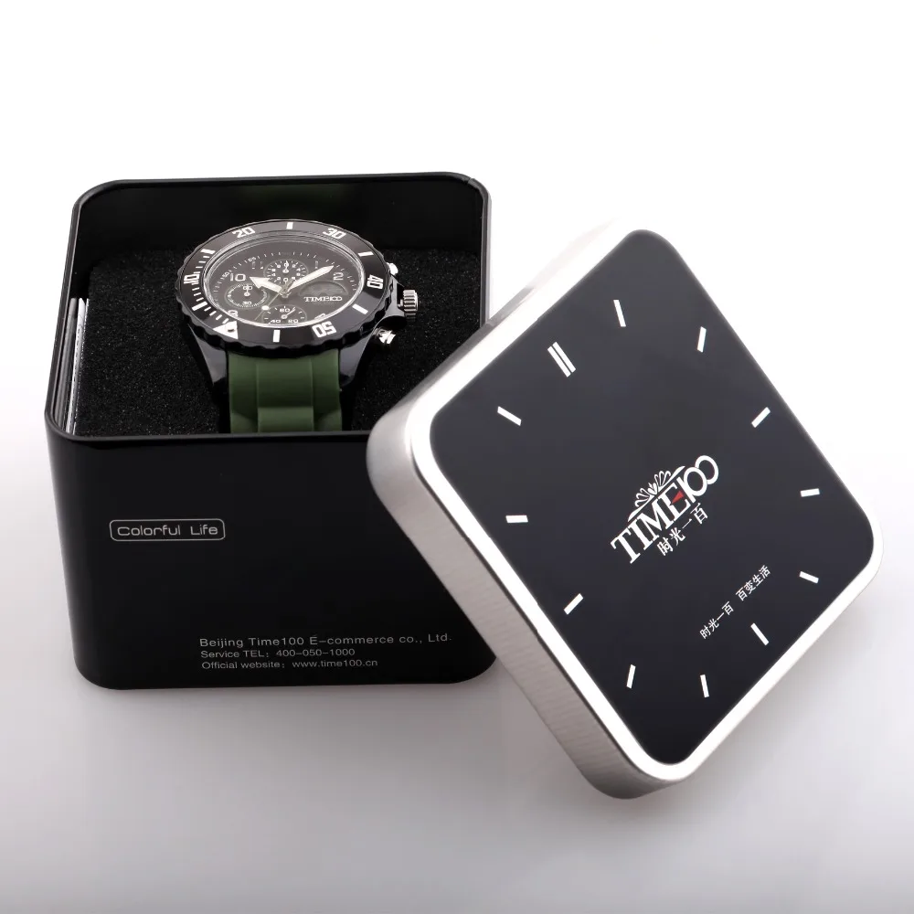 Time100 Men Watch Sport Waterproof Moon Phase Multifunction Silicone Strap Outdoor Sport Watches relogio masculino esportivo
Time100 Men Watch Sport Waterproof Moon Phase Multifunction Silicone Strap Outdoor Sport Watches relogio masculino esportivo