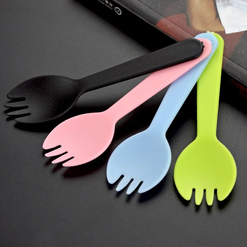 100 Pcs Disposable fork and spoon mini plastic fork and spoon dessert icecream Cake Fast food restaurant wedding home party
100 Pcs Disposable fork and spoon mini plastic fork and spoon dessert icecream Cake Fast food restaurant wedding home party