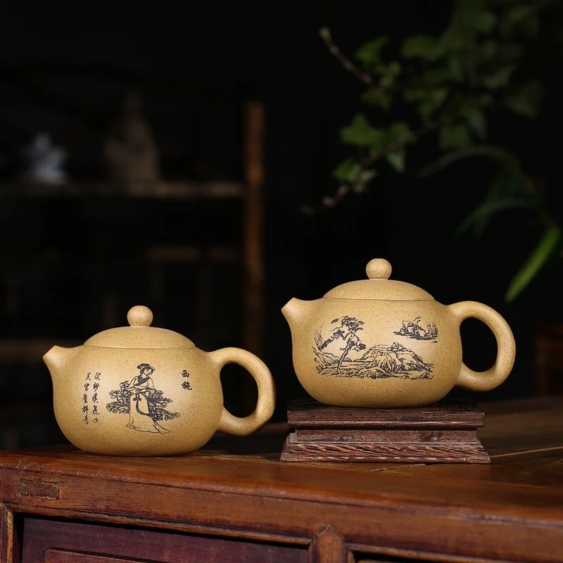 Rhyme sea sand pot recommended beauty xi shi pot of sesame big goods pot clay teapot tea service manual proxy
Rhyme sea sand pot recommended beauty xi shi pot of sesame big goods pot clay teapot tea service manual proxy