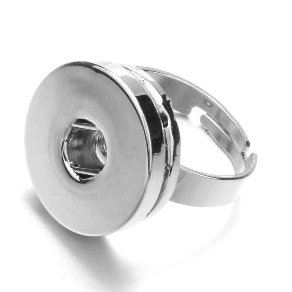 Hot Sale Fashion 001 DIY Metal Adjustable Ring Fit Ginger 18mm Snap Button Rings Jewelry Charm Rings For Women Gift
Hot Sale Fashion 001 DIY Metal Adjustable Ring Fit Ginger 18mm Snap Button Rings Jewelry Charm Rings For Women Gift