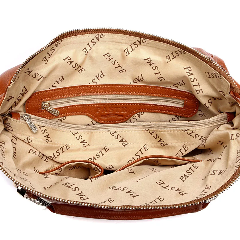 PASTE Brand Natural Genuine leather Casual Women Totes High Grade shoulder messenger bags Fashion Elegant Women Handbags
PASTE Brand Natural Genuine leather Casual Women Totes High Grade shoulder messenger bags Fashion Elegant Women Handbags