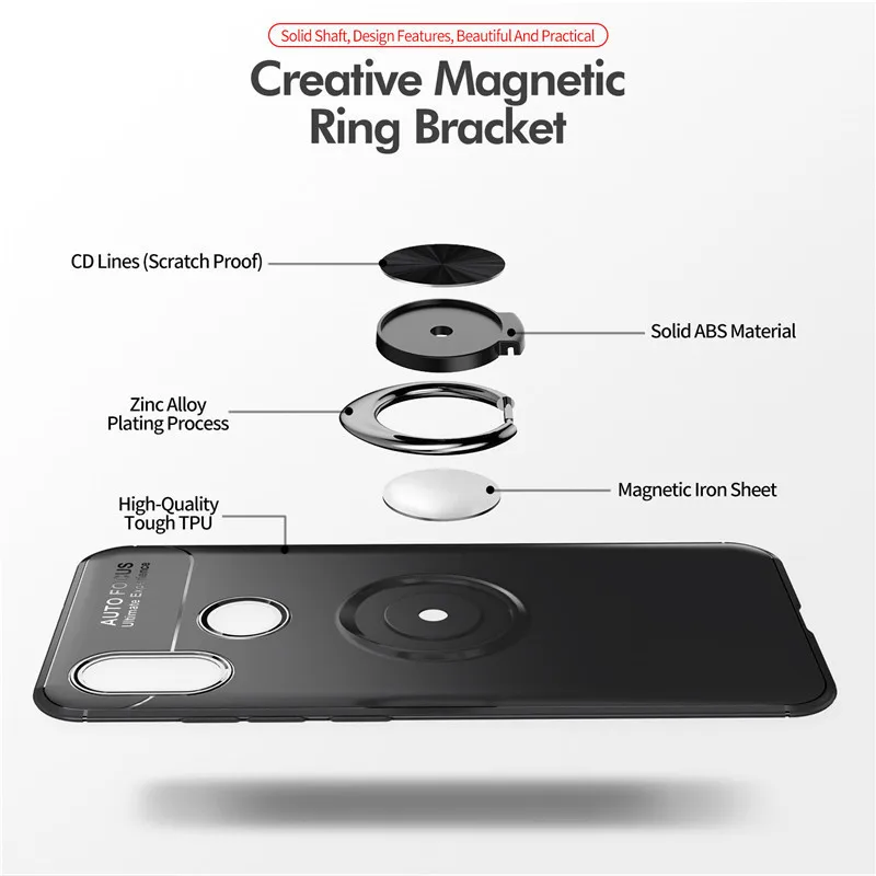 Y7 2019 Case For Huawei Y7 Pro 2019 shell With finger ring Magnetism Holder Phone Back Cover For Huawei Y7 Prime 2019 Coque
Y7 2019 Case For Huawei Y7 Pro 2019 shell With finger ring Magnetism Holder Phone Back Cover For Huawei Y7 Prime 2019 Coque