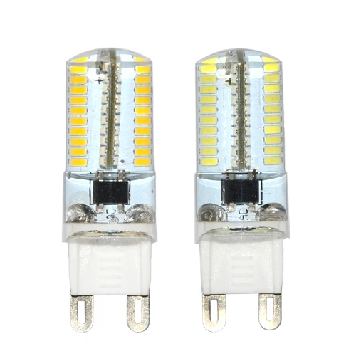 Foxanon Brand Dimmable G9 Led Light 3014 SMD 80Leds 7W 110V 127V Led Lamps G9 Dimming Corn Bulb Silicone Dimmer 5pcs/Lot
Foxanon Brand Dimmable G9 Led Light 3014 SMD 80Leds 7W 110V 127V Led Lamps G9 Dimming Corn Bulb Silicone Dimmer 5pcs/Lot