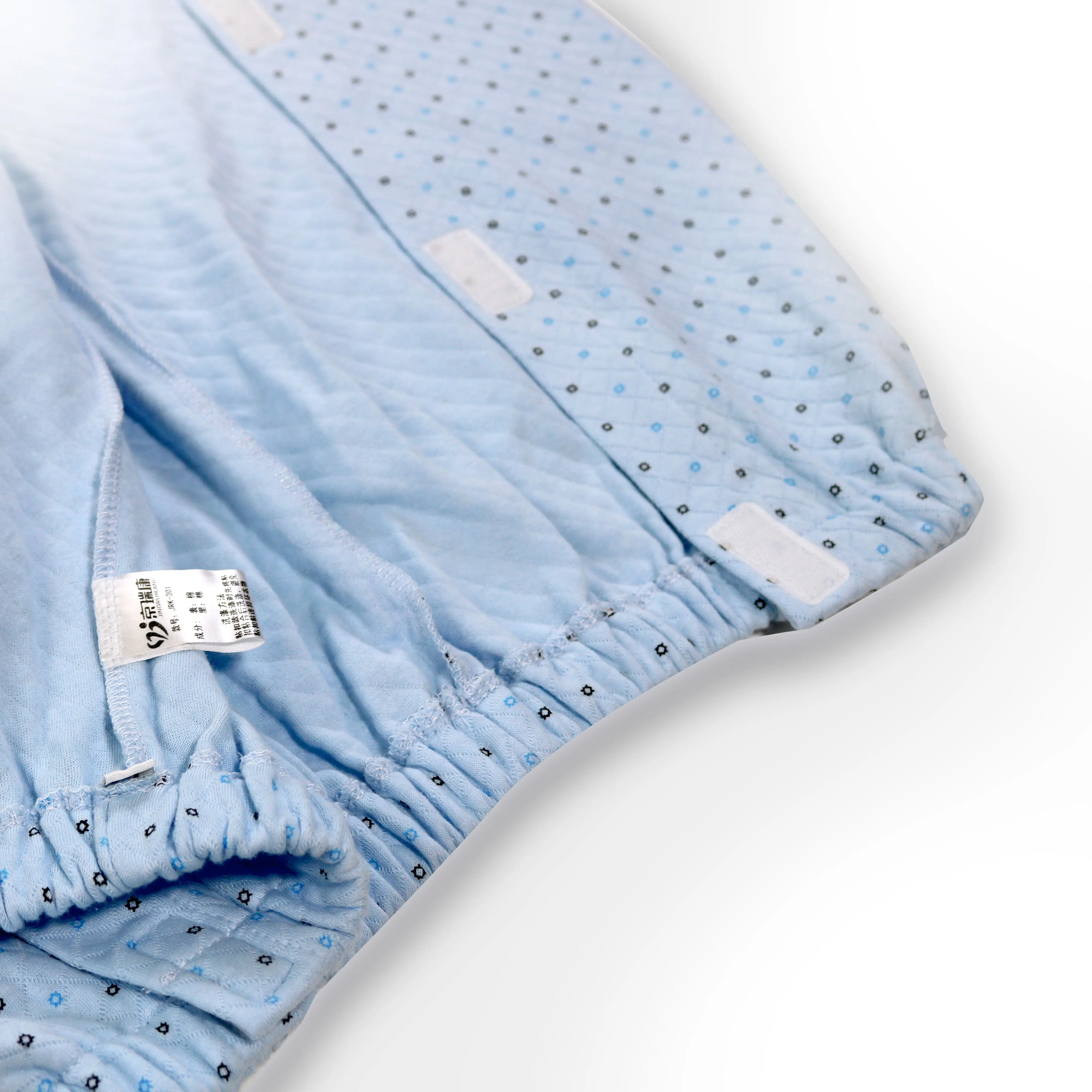 about this product Easy to wear and take off. Time saving for caregivers. Convenient for special care, such as hospital examinat
about this product Easy to wear and take off. Time saving for caregivers. Convenient for special care, such as hospital examinat