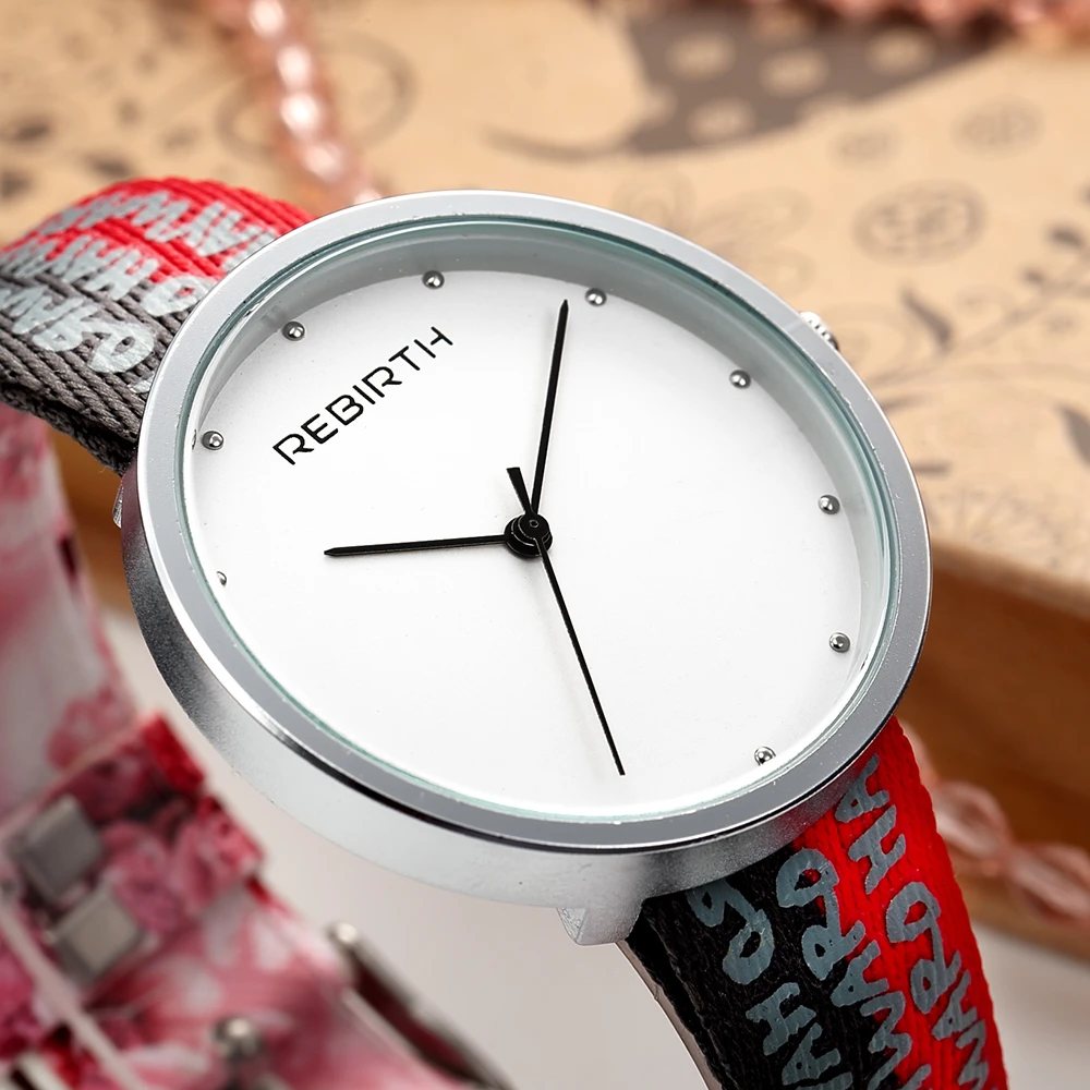Женские наручные часы REBIRTH 2017 известные женские кварцевые Hodinky | Наручные