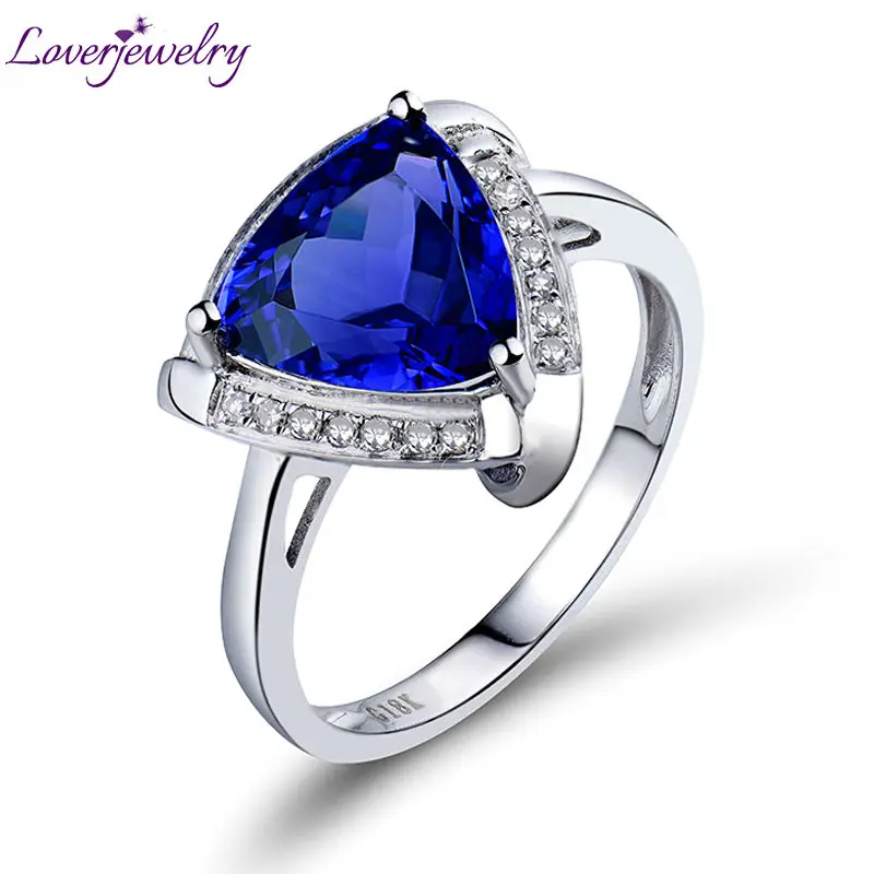 LOVERJEWELRY Fine Jewelry Vintage Trillion Cut 8x8mm Solid 18Kt White Gold Natural Diamond Genuine Tanzanite Engagement Ring
LOVERJEWELRY Fine Jewelry Vintage Trillion Cut 8x8mm Solid 18Kt White Gold Natural Diamond Genuine Tanzanite Engagement Ring