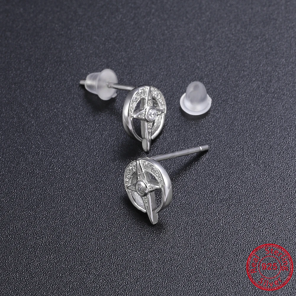 ZEMO 925 Silver Earring Women With Zircon Moon Silver Ear Studs for Women Lovers' Darts Stud Earrings Office Fashion Ear Jewelry
ZEMO 925 Silver Earring Women With Zircon Moon Silver Ear Studs for Women Lovers' Darts Stud Earrings Office Fashion Ear Jewelry