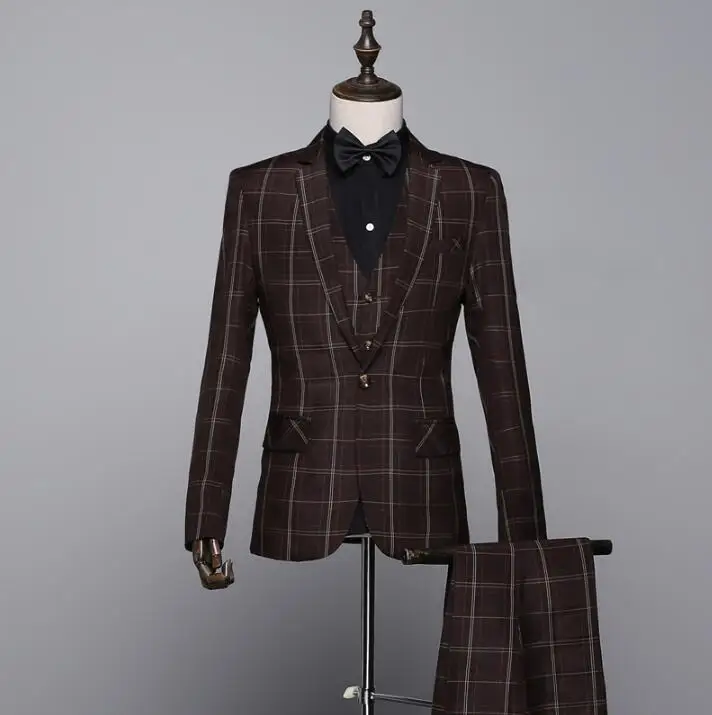 Lattice blazer men formal dress latest coat pant designs marriage suit men homme terno masculino trouser england suits for men's
Lattice blazer men formal dress latest coat pant designs marriage suit men homme terno masculino trouser england suits for men's