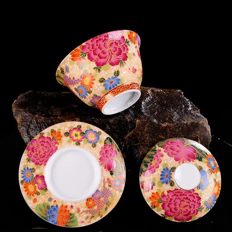 Home Decor Flowers Pattern Chinese Travel Kung Fu Tea Set Tea Suit Portable Teaset Gaiwan Teacups Chinese Tea Ceremony Teaware 
Home Decor Flowers Pattern Chinese Travel Kung Fu Tea Set Tea Suit Portable Teaset Gaiwan Teacups Chinese Tea Ceremony Teaware