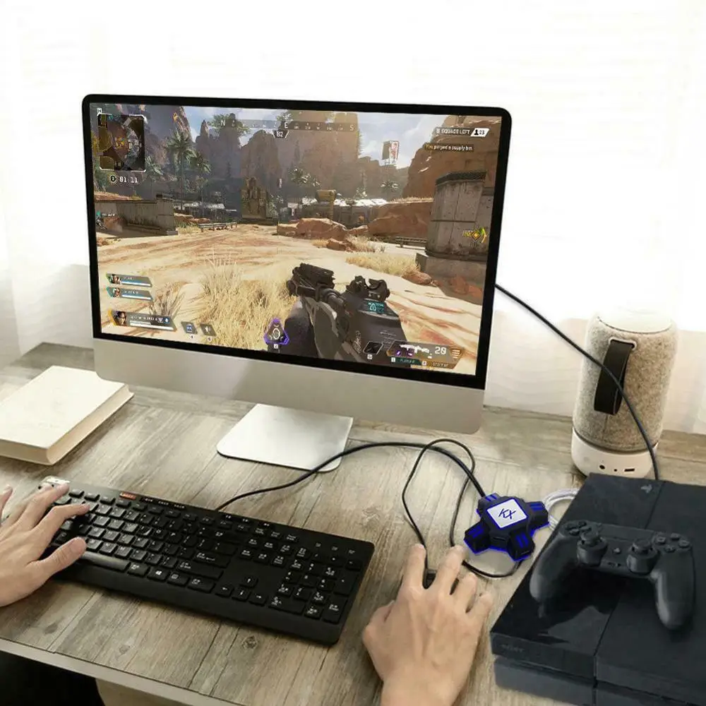 Universal Portable Keyboard Mouse Converter Game Controller For PS3 Xbox One Switch
Universal Portable Keyboard Mouse Converter Game Controller For PS3 Xbox One Switch