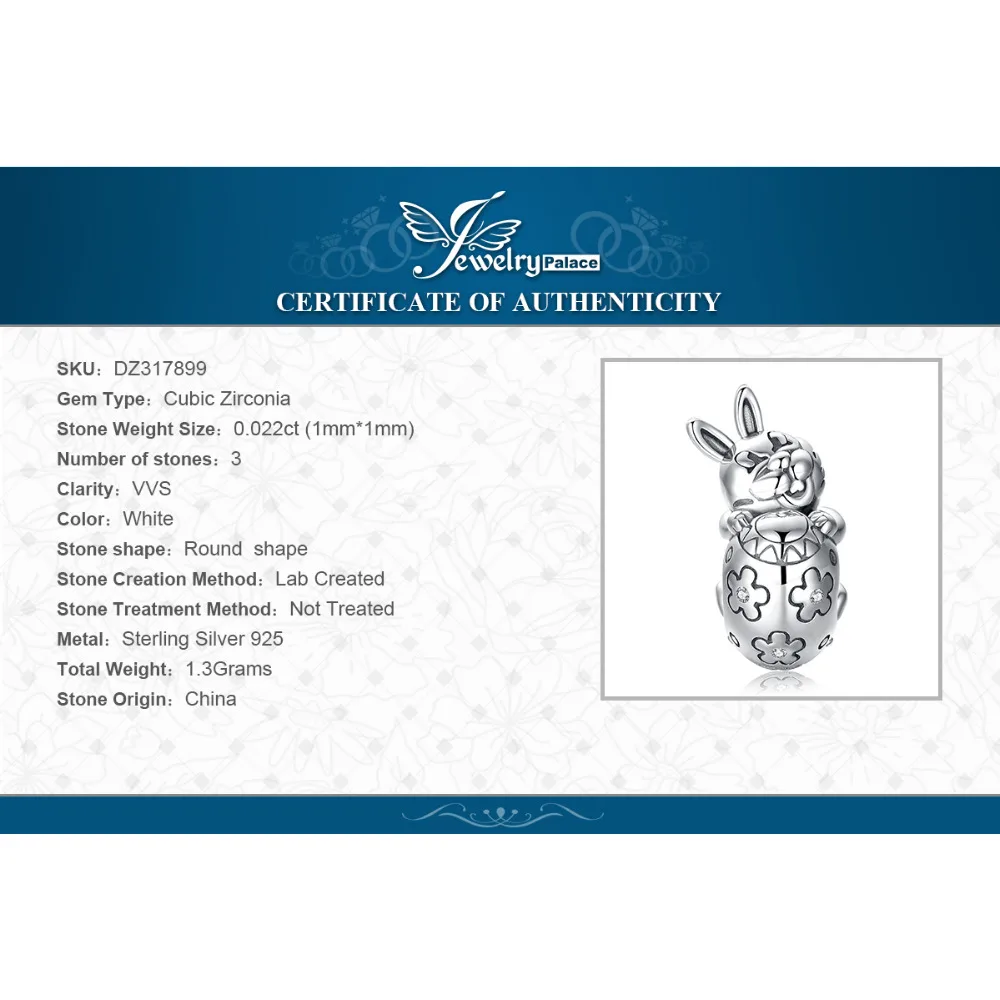 JewelryPalace Easter Day Egg Rabbit 925 Sterling Silver Beads Charms Silver 925 Original For Bracelet Silver 925 original Making
JewelryPalace Easter Day Egg Rabbit 925 Sterling Silver Beads Charms Silver 925 Original For Bracelet Silver 925 original Making