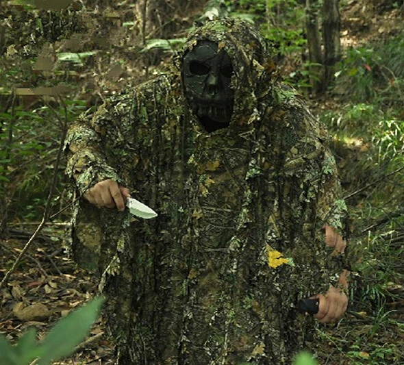 Тактический военный CS Ghillie костюм стелс камуфляж сетка Стиль охотничья одежда