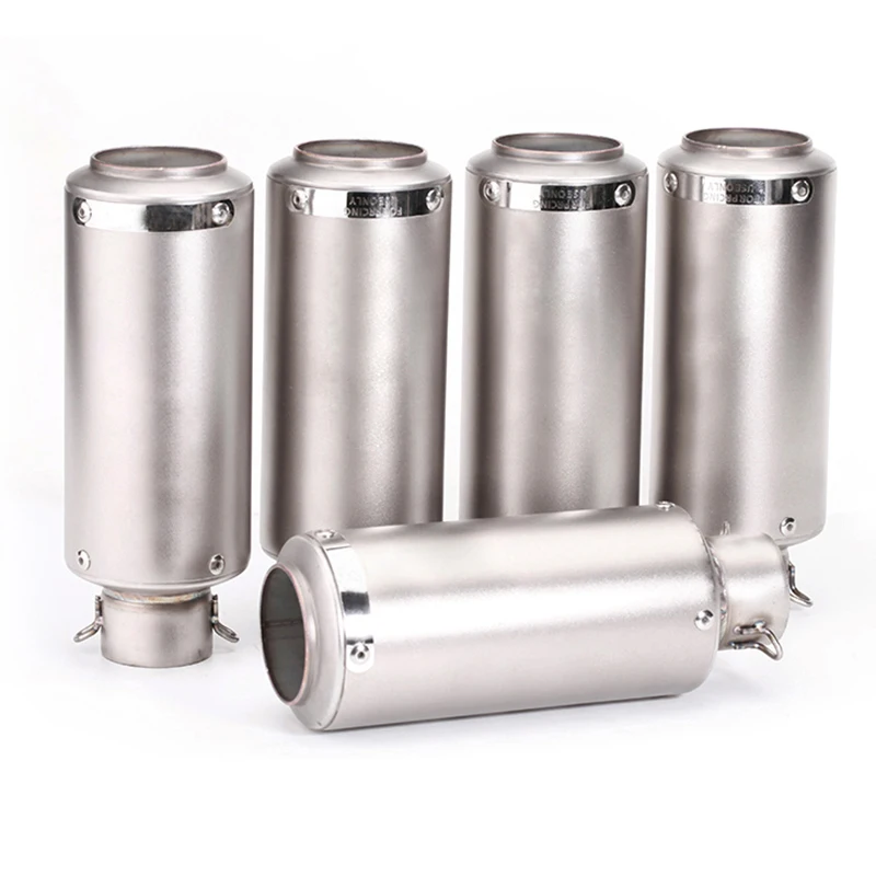 51mm 60mm Universal Motorcycle GP Escape Motorcross Scooter SC Exhaust Pipe Muffler For FZ6 Ninja cbr650f cb400 s1000r pcx 125
51mm 60mm Universal Motorcycle GP Escape Motorcross Scooter SC Exhaust Pipe Muffler For FZ6 Ninja cbr650f cb400 s1000r pcx 125