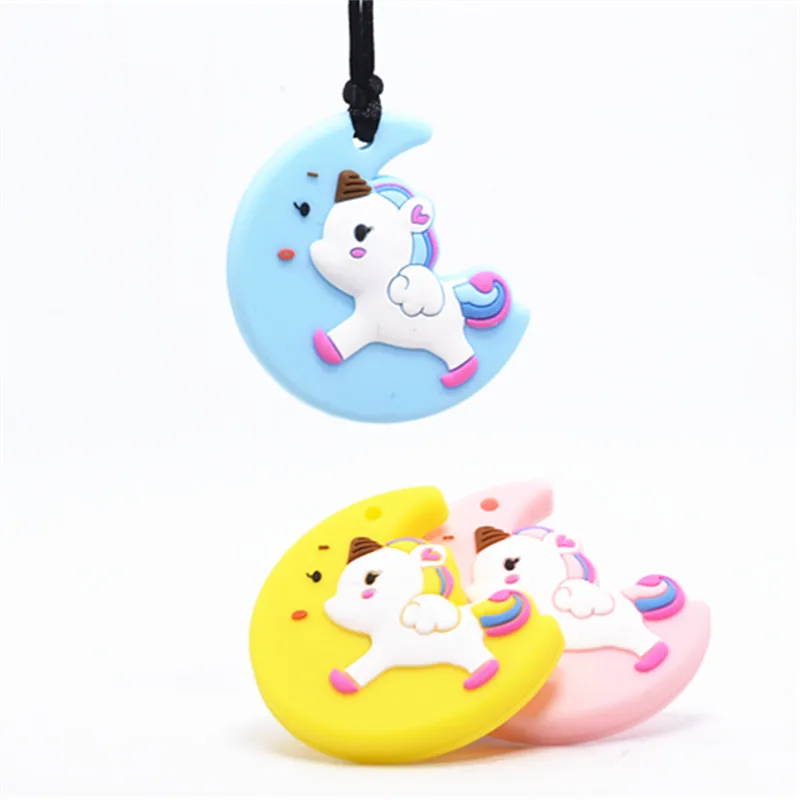 10 PCS Cute Moon Unicorn Teether BPA Free For DIY Baby Pacifier Chain Food Grade Silicone Beads Toy Unicorn Moon Teether Gift
10 PCS Cute Moon Unicorn Teether BPA Free For DIY Baby Pacifier Chain Food Grade Silicone Beads Toy Unicorn Moon Teether Gift