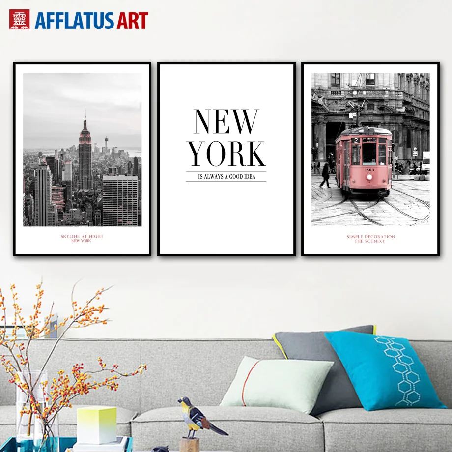 New York Trade Center Bus Tram Painting Nordic Posters And Prints Wall Art Canvas Painting Wall Pictures For Living Room Decor
New York Trade Center Bus Tram Painting Nordic Posters And Prints Wall Art Canvas Painting Wall Pictures For Living Room Decor