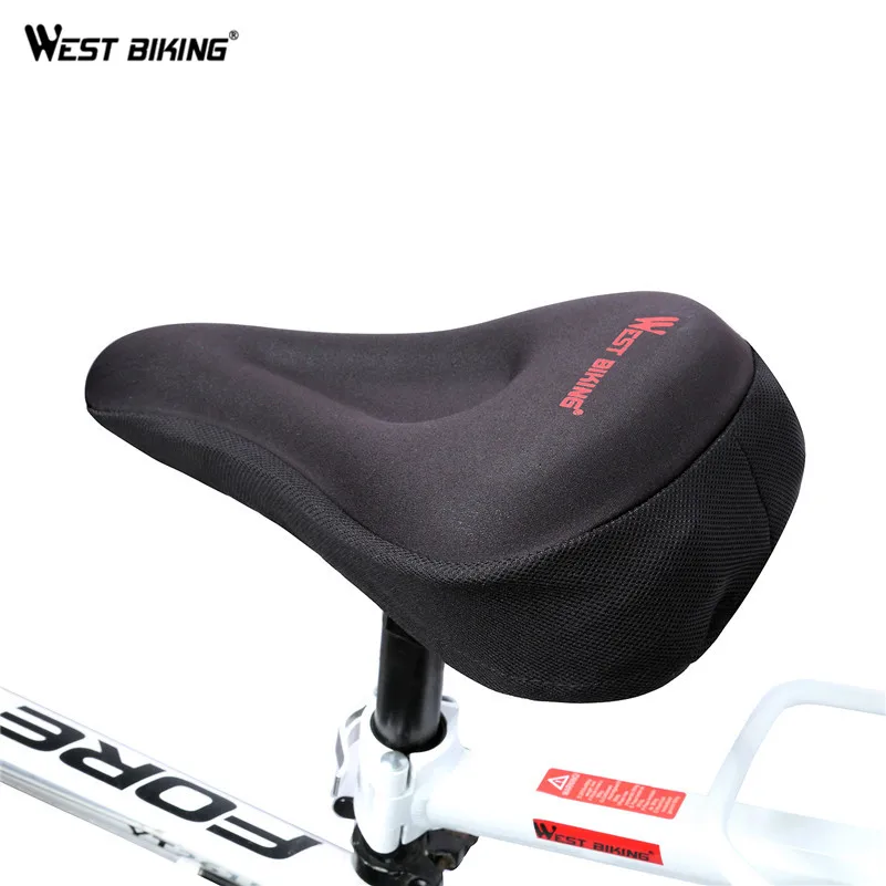 Чехол для велосипедного седла WEST BIKING мягкая подушка удобная велосипедная губка