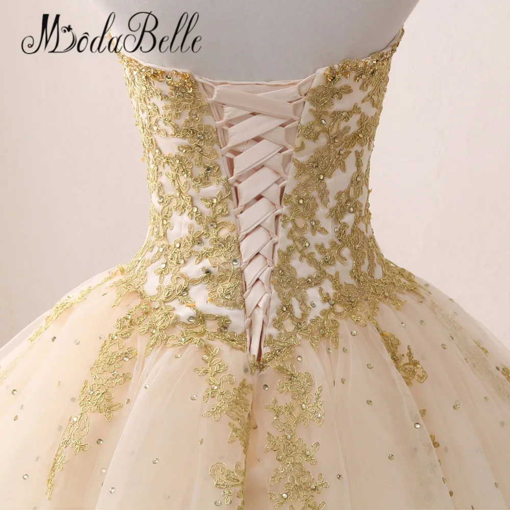 modabelle Tulle Sweet 16 Gold Ball Gown Quinceanera Dresses 2017 Lace Applique Sweetheart Champagne Vestidos 15 Anos Festa
modabelle Tulle Sweet 16 Gold Ball Gown Quinceanera Dresses 2017 Lace Applique Sweetheart Champagne Vestidos 15 Anos Festa