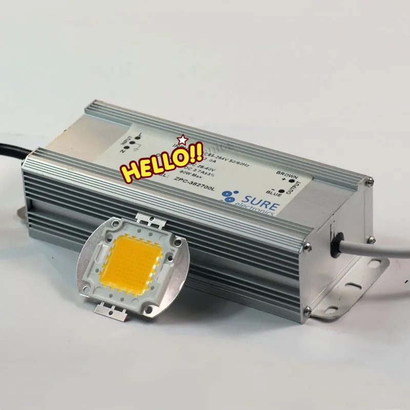 60 Вт Светодиодный драйвер высокой мощности AC85-265V и 60 Вт теплый белый светодиодный чип высокой мощности
60 Вт Светодиодный драйвер высокой мощности AC85-265V и 60 Вт теплый белый светодиодный чип высокой мощности