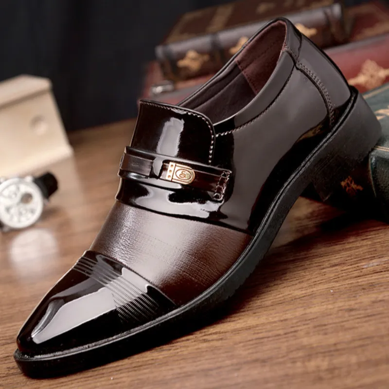 Mazefeng 2019 Fashion Business Dress Men Shoes Classic Genuine Leather Men'S Suits Shoes Fashion Slip on Dress Shoes Men Oxfords
Mazefeng 2019 Fashion Business Dress Men Shoes Classic Genuine Leather Men'S Suits Shoes Fashion Slip on Dress Shoes Men Oxfords