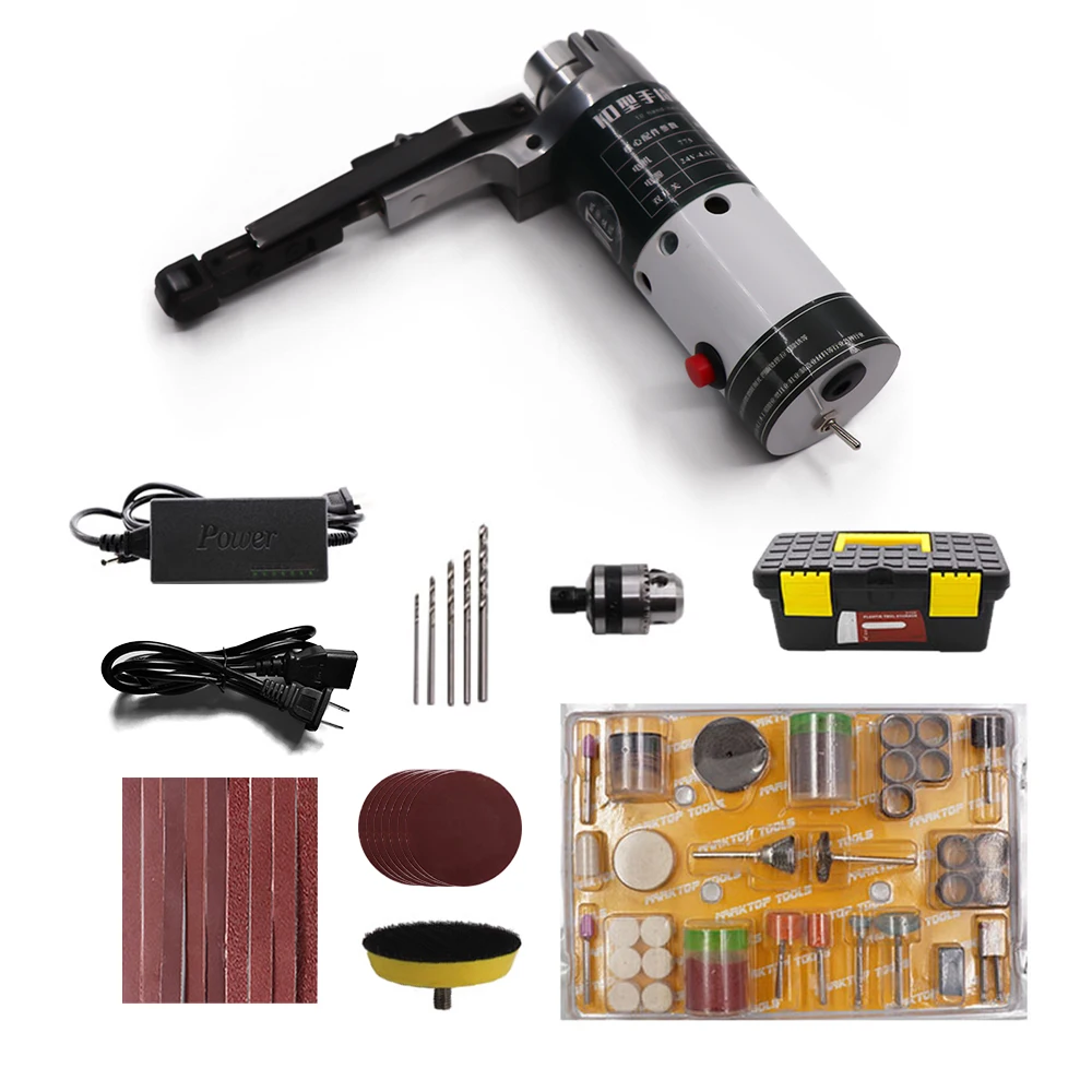 16PCs Electric Tool Belt Sander Grinder Polisher Hand-held Electric Sanding Belts machine with Tool Case Grinding Heads Home DIY
16PCs Electric Tool Belt Sander Grinder Polisher Hand-held Electric Sanding Belts machine with Tool Case Grinding Heads Home DIY