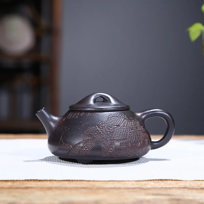 pot of rhyme are recommended undressed ore black sea masters all hand state stone gourd ladle pot teapot tea service
pot of rhyme are recommended undressed ore black sea masters all hand state stone gourd ladle pot teapot tea service