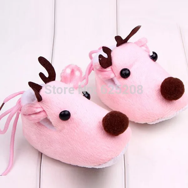 Cartoon Deer Pattern Shoes Baby Infant Girl Boy Coral Fleece Shoes Xmas Elk Crib Winter Warm Shoes Christmas Prewalkers 0-12M
Cartoon Deer Pattern Shoes Baby Infant Girl Boy Coral Fleece Shoes Xmas Elk Crib Winter Warm Shoes Christmas Prewalkers 0-12M