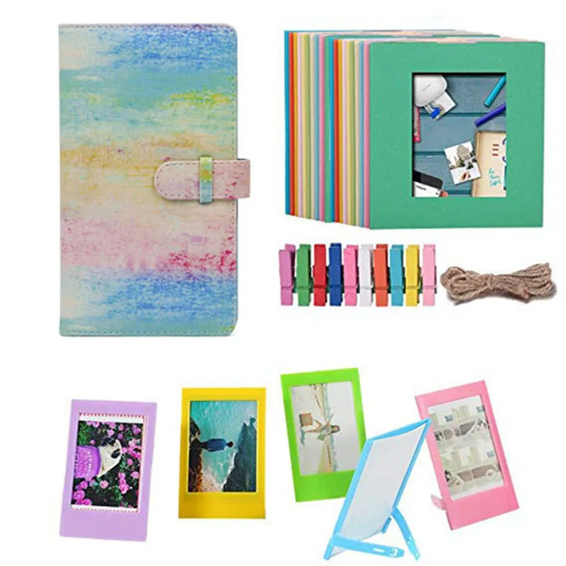 

for Fujifilm Instax Mini 11 9 or Mini 8 Instant Camera Accessories Bundle Gift Set Kit Includes Albums,Hanging + Frames