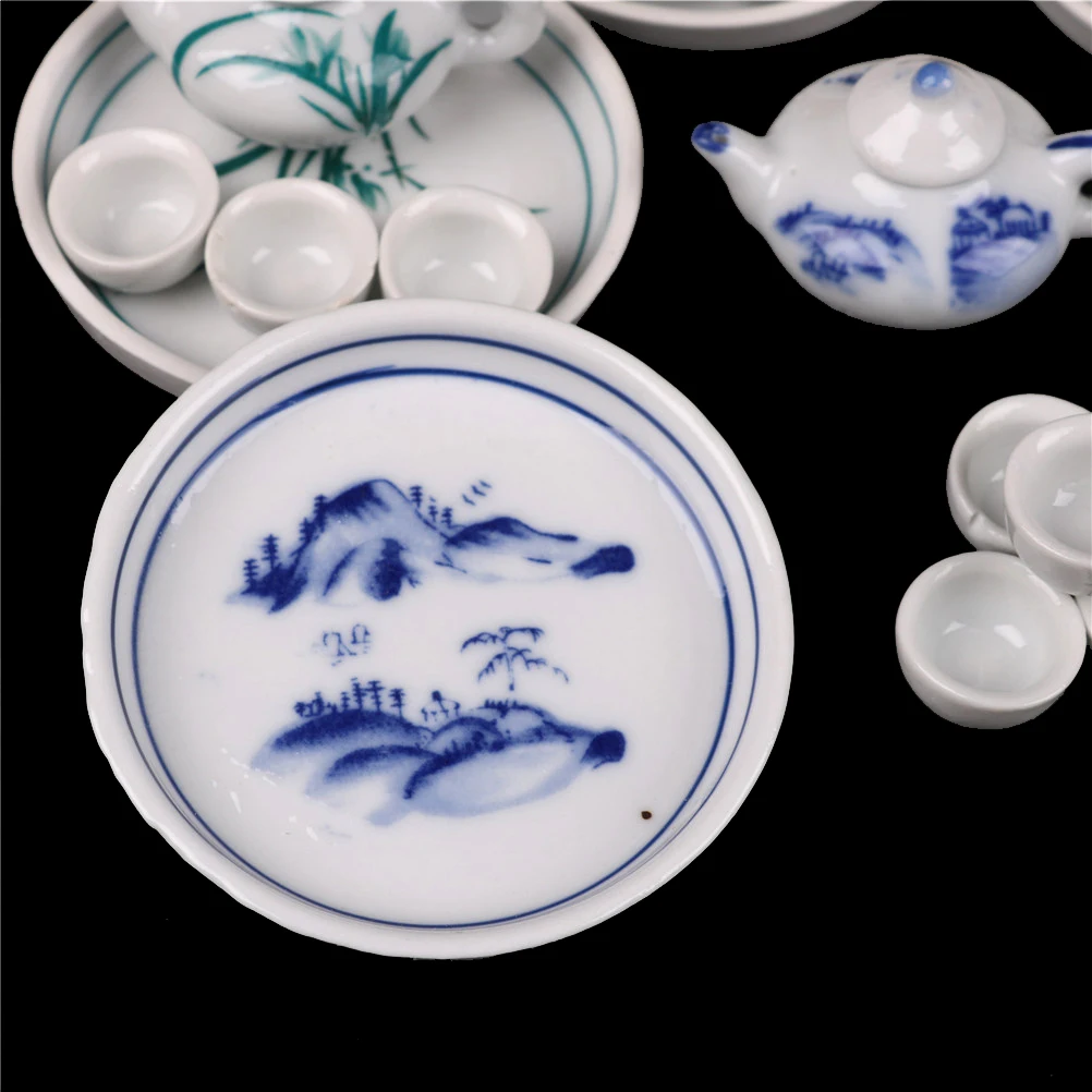 New Arrival 6pcs Miniature Dollhouse Dinnerware Porcelain Tea Set Tableware Cup Plate Colorful Floral Print
New Arrival 6pcs Miniature Dollhouse Dinnerware Porcelain Tea Set Tableware Cup Plate Colorful Floral Print