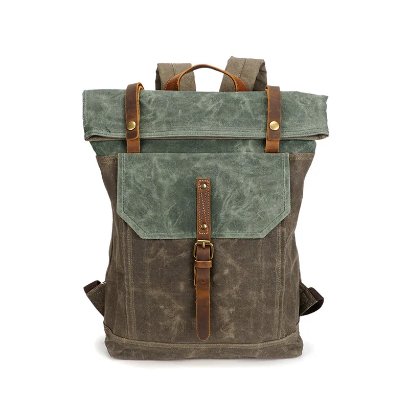 Dropship Europe Fashion Canvas Leather Backpacks for Men Large Capacity Traveling Daypacks Durable Waterproof Student Rucksacks
Dropship Europe Fashion Canvas Leather Backpacks for Men Large Capacity Traveling Daypacks Durable Waterproof Student Rucksacks