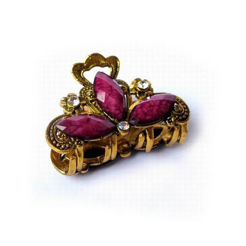 Fashion Retro Mini Hairpins Lady Hair Accessories Butterfly Crab Hair Claw Resin Vintage Crystal Hair Clips
Fashion Retro Mini Hairpins Lady Hair Accessories Butterfly Crab Hair Claw Resin Vintage Crystal Hair Clips