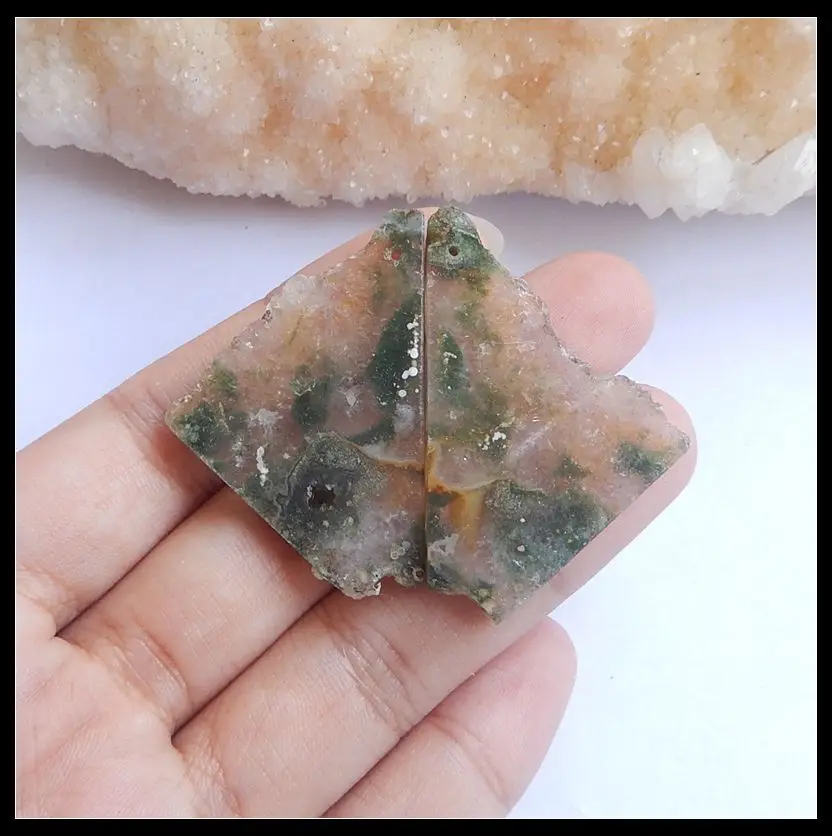 Серьги женские из натурального камня, с просверленной спереди яшмой, 43x26x4 мм, 11,42 г
Серьги женские из натурального камня, с просверленной спереди яшмой, 43x26x4 мм, 11,42 г