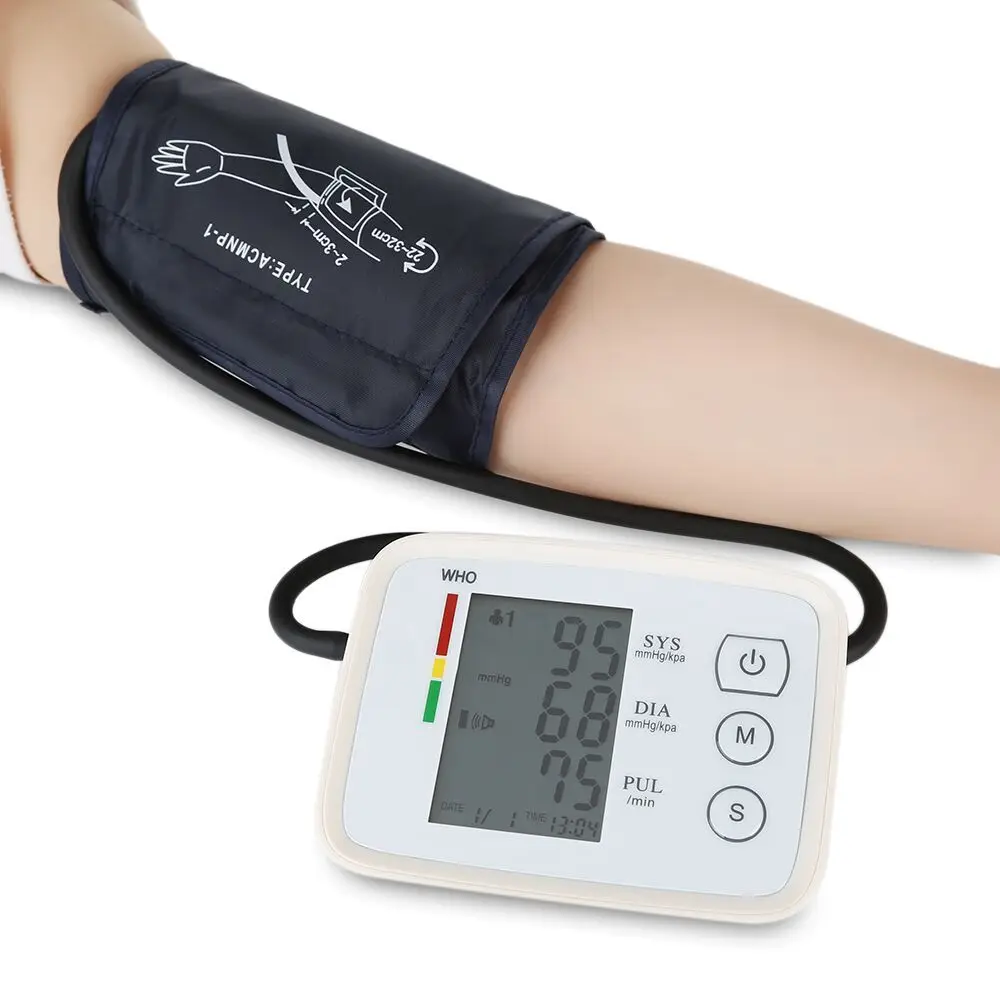 CK-A155 Arm Blood Pressure Monitor Household Health Care Blood Pressure Meter Heart Beat Monitor
CK-A155 Arm Blood Pressure Monitor Household Health Care Blood Pressure Meter Heart Beat Monitor