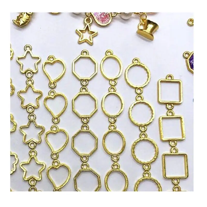 36pcs 9 Styles Mix Mini Sakura Metal Frame DIY Jewelry Pendant Accessories Hexagon Bezel Gold Handmade Necklace Cabochon Craft
36pcs 9 Styles Mix Mini Sakura Metal Frame DIY Jewelry Pendant Accessories Hexagon Bezel Gold Handmade Necklace Cabochon Craft