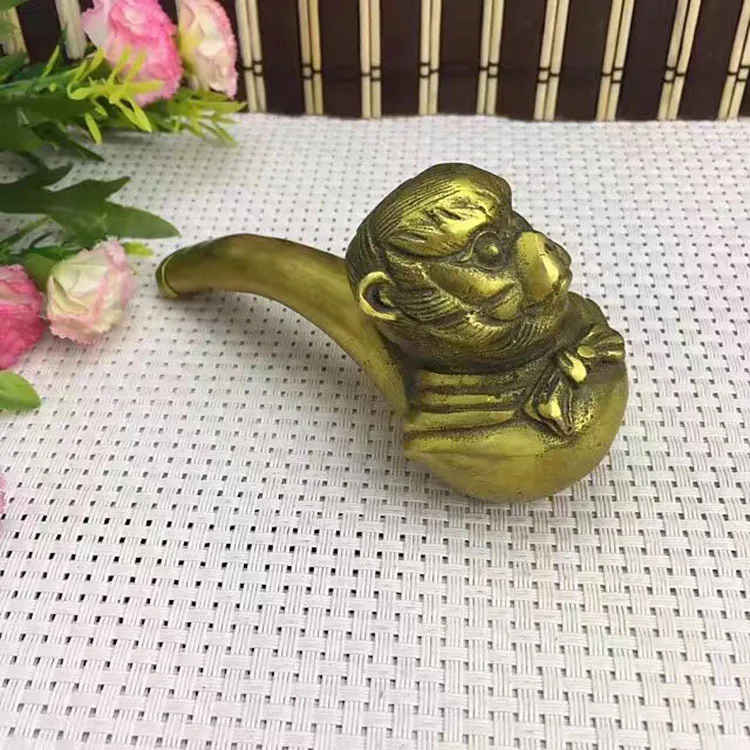 Rare pure brass sculpture Eagle Head smoker engraving copper mouthpiece multi style free shipping
Rare pure brass sculpture Eagle Head smoker engraving copper mouthpiece multi style free shipping