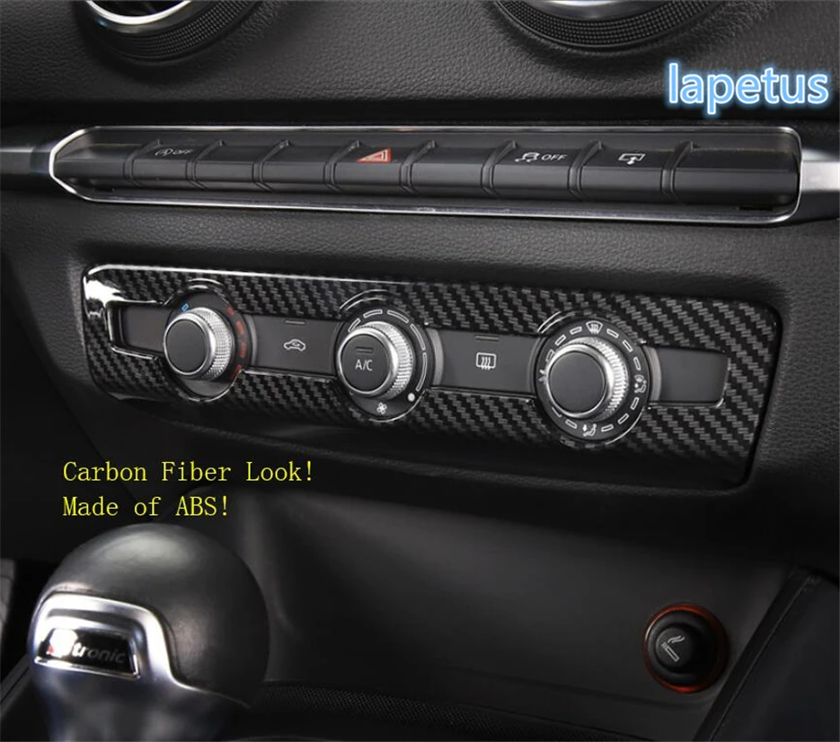 Lapetus Central Air Conditioning Panel Decoration Frame Cover Trim 1 Pcs ABS Fit For Audi A3 V8 2014 - 2019 Carbon Fiber Look
Lapetus Central Air Conditioning Panel Decoration Frame Cover Trim 1 Pcs ABS Fit For Audi A3 V8 2014 - 2019 Carbon Fiber Look