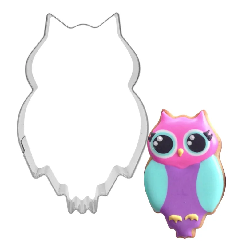 Stainless Steel Owl Cookie Cutter Egg Fruit Cutter Tools Pancake Mould Biscuit Press Stamp Mold Cake Decorating Baking Fondant
Stainless Steel Owl Cookie Cutter Egg Fruit Cutter Tools Pancake Mould Biscuit Press Stamp Mold Cake Decorating Baking Fondant