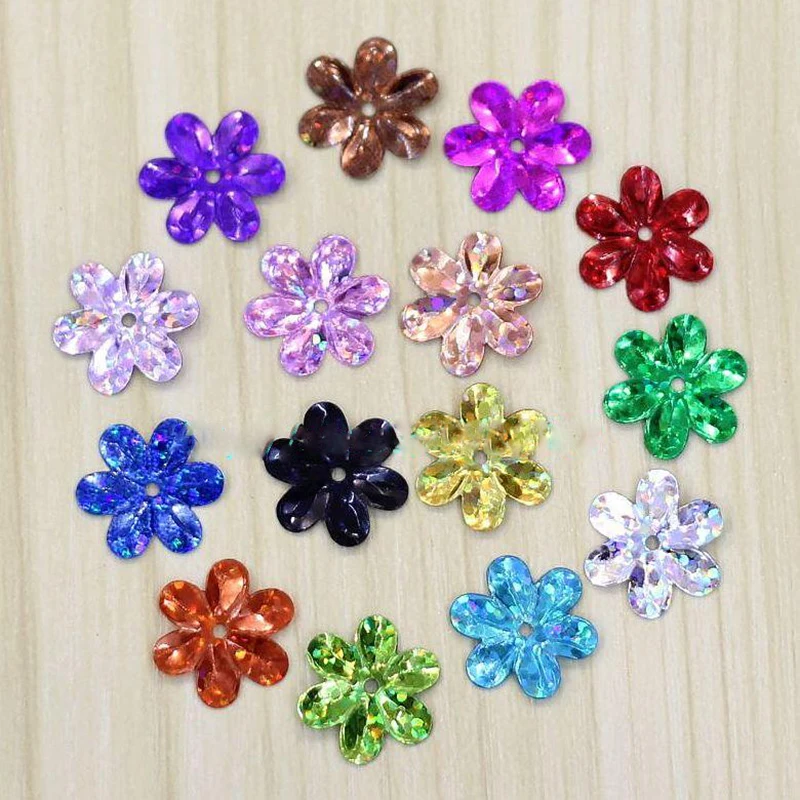 2750Pcs 150g 15mm Mixed Sequins Assorted Flowers Shapes PVC Loose Sequins Paillettes Sewing Wedding Decoration Craft
2750Pcs 150g 15mm Mixed Sequins Assorted Flowers Shapes PVC Loose Sequins Paillettes Sewing Wedding Decoration Craft