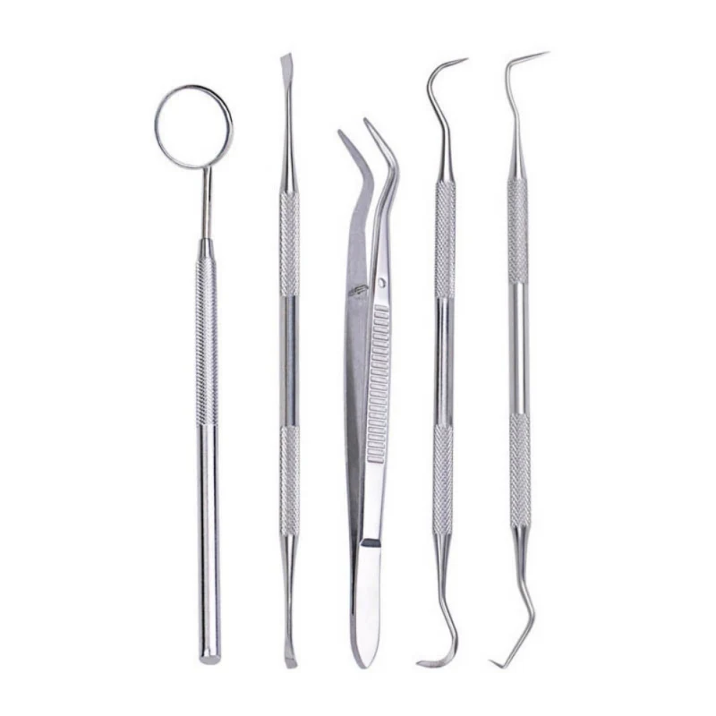 Professional Stainless Steel Dental Tools Dentist Teeth Clean Hygiene Explorer Probe Hook Teeth Care Kits Makeup 5pcs
Professional Stainless Steel Dental Tools Dentist Teeth Clean Hygiene Explorer Probe Hook Teeth Care Kits Makeup 5pcs