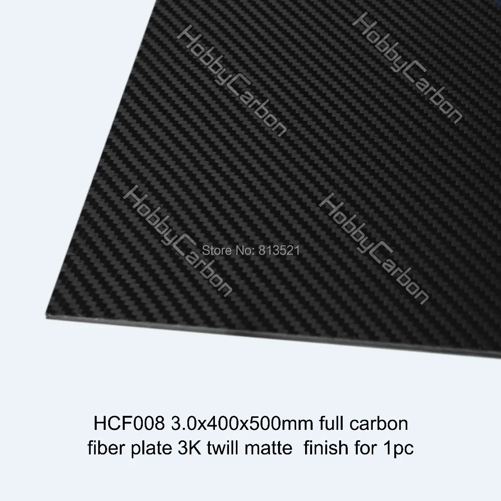 HOBBY CARBON 3.0X400X500mm 1pc full Carbon fiber plate High Composite Material carbon fiber shee for FPV Manufacture in China
HOBBY CARBON 3.0X400X500mm 1pc full Carbon fiber plate High Composite Material carbon fiber shee for FPV Manufacture in China