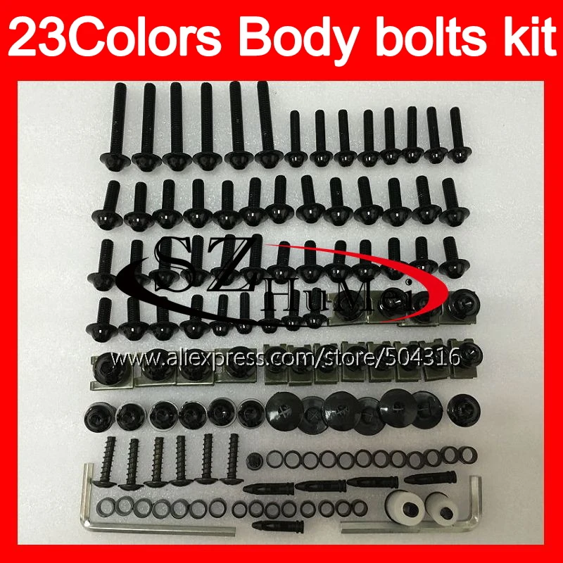 Fairing bolts full screw kit For YAMAHA YZFR1 12 13 14 YZF R1 YZF 1000 YZF1000 YZF-R1 2012 2013 2014 Windscreen bolt screws Nuts
Fairing bolts full screw kit For YAMAHA YZFR1 12 13 14 YZF R1 YZF 1000 YZF1000 YZF-R1 2012 2013 2014 Windscreen bolt screws Nuts