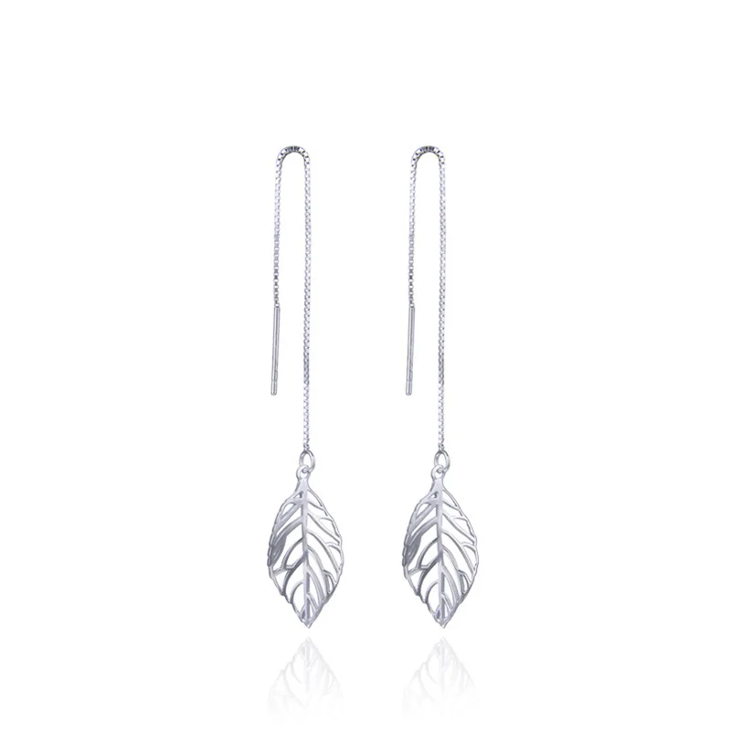 YJAR001967 New Fashion Simple Retro Women Accessories Leaf-shaped Lady's Long Earrings S925 Silver Jewelry
YJAR001967 New Fashion Simple Retro Women Accessories Leaf-shaped Lady's Long Earrings S925 Silver Jewelry