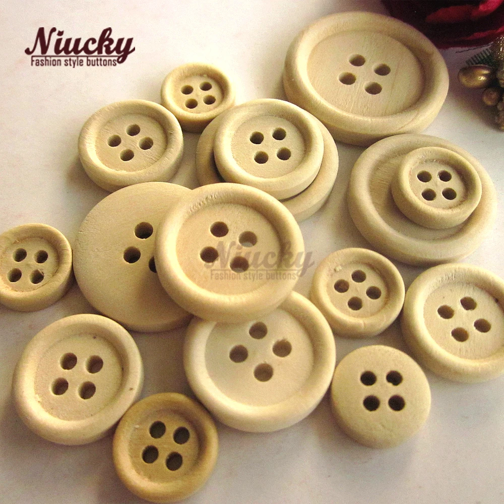 Niucky 15mm / 11mm thin edge wooden buttons for sewing craft scrapbook wood decorative accessories Basic wooden button W0201-050
Niucky 15mm / 11mm thin edge wooden buttons for sewing craft scrapbook wood decorative accessories Basic wooden button W0201-050