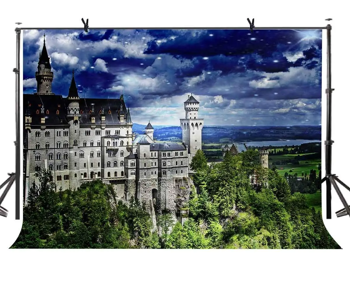 7x5ft German Castle Backdrop German Famous Neuschwanstein Castle Photography Background and Studio Photography Backdrop Props
7x5ft German Castle Backdrop German Famous Neuschwanstein Castle Photography Background and Studio Photography Backdrop Props