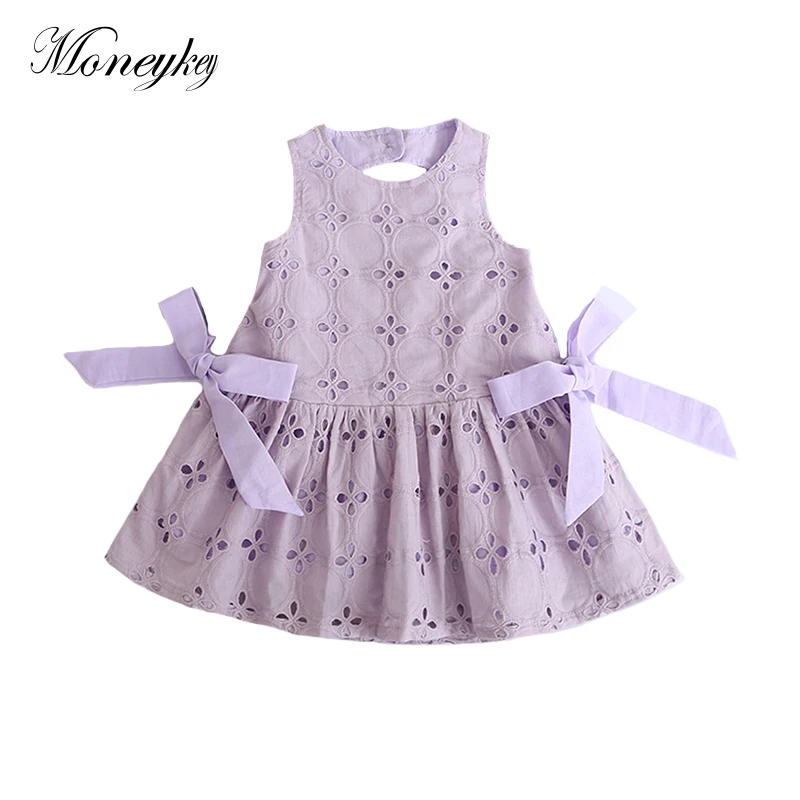 Toddler Girls Dress With Bow Cotton Kids Girl Dresses Hollow A-line Princess Dress For Party Sleeveless Children Summer Clothes
Toddler Girls Dress With Bow Cotton Kids Girl Dresses Hollow A-line Princess Dress For Party Sleeveless Children Summer Clothes