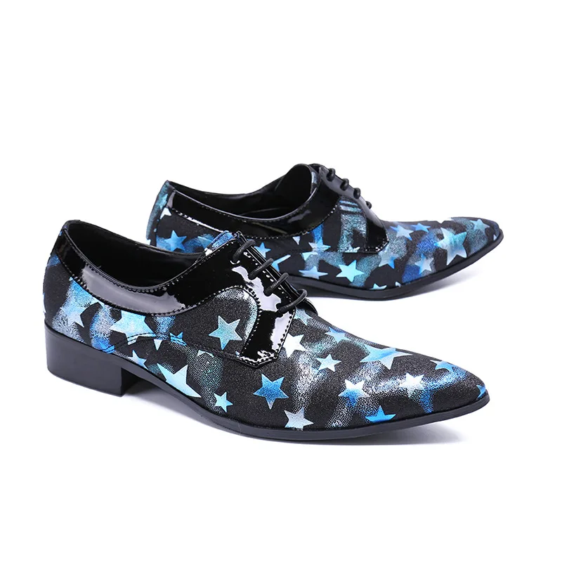 Men's Scalp Shoes Embossed British Wind Oxford Shoes Printed Wedding and Party Flat Shoes
Men's Scalp Shoes Embossed British Wind Oxford Shoes Printed Wedding and Party Flat Shoes
