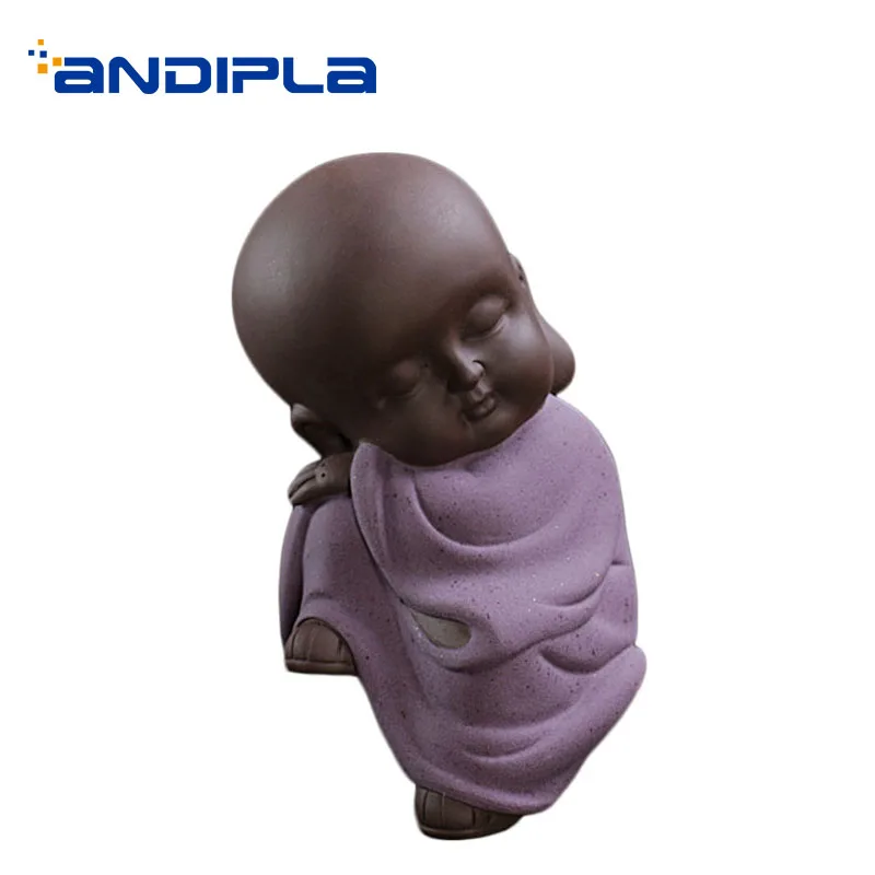 Creative Tea Pet Yixing Purple Clay Boutique Decoration Adornment Handmade Cute Mini Monk Souvenir Tea Ceremony Accessories Art
Creative Tea Pet Yixing Purple Clay Boutique Decoration Adornment Handmade Cute Mini Monk Souvenir Tea Ceremony Accessories Art