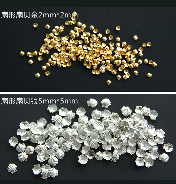 1000pcs 3D Gold Silver 3D Metal Sea Shell Beads Nail Art Rhineston Nail jewelry Japanese Studs Nail Art Accessories Decoration
1000pcs 3D Gold Silver 3D Metal Sea Shell Beads Nail Art Rhineston Nail jewelry Japanese Studs Nail Art Accessories Decoration