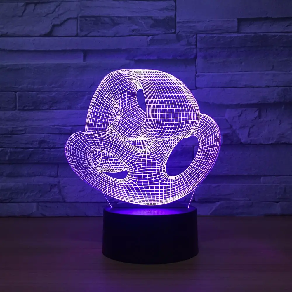 3D Table Lamp LED 7 Colors Changing Abstract Nest Night Lights Novelty Baby Sleep Lighting Home Decor USB Luminaria Party Gifts
3D Table Lamp LED 7 Colors Changing Abstract Nest Night Lights Novelty Baby Sleep Lighting Home Decor USB Luminaria Party Gifts